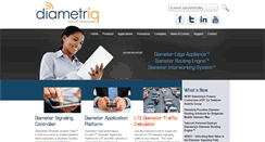 Desktop Screenshot of diametriq.com